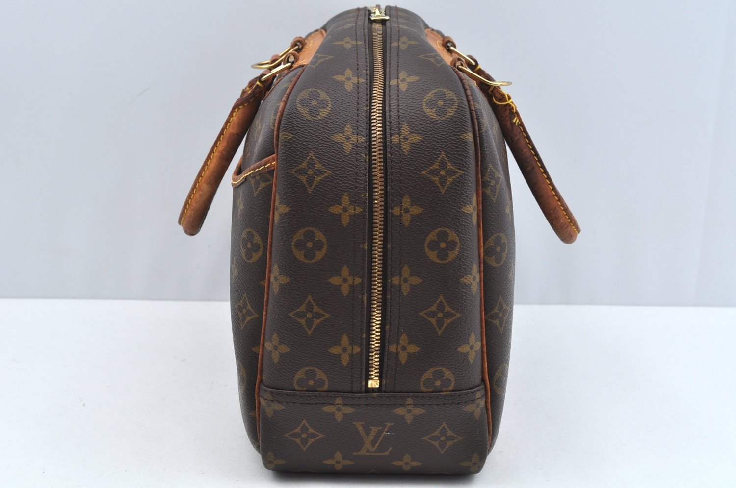 Authentic Louis Vuitton Monogram Deauville Hand Bag M47270 LV Junk 2914J