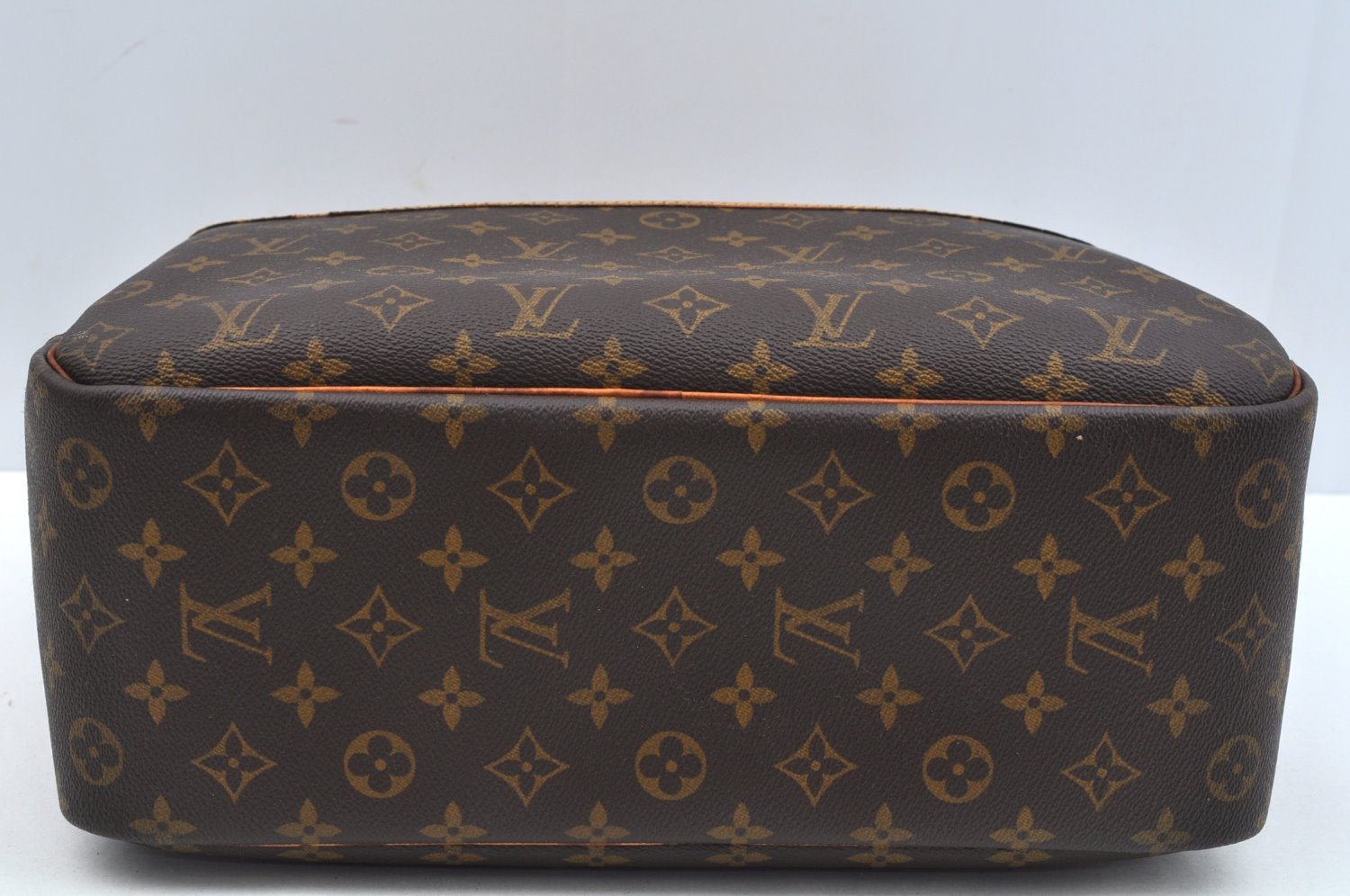 Authentic Louis Vuitton Monogram Deauville Hand Bag M47270 LV Junk 2914J