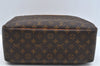 Authentic Louis Vuitton Monogram Deauville Hand Bag M47270 LV Junk 2914J