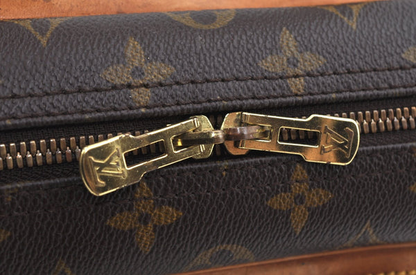 Authentic Louis Vuitton Monogram Deauville Hand Bag M47270 LV Junk 2914J
