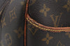 Authentic Louis Vuitton Monogram Deauville Hand Bag M47270 LV Junk 2914J