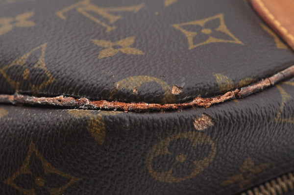 Authentic Louis Vuitton Monogram Deauville Hand Bag M47270 LV Junk 2914J