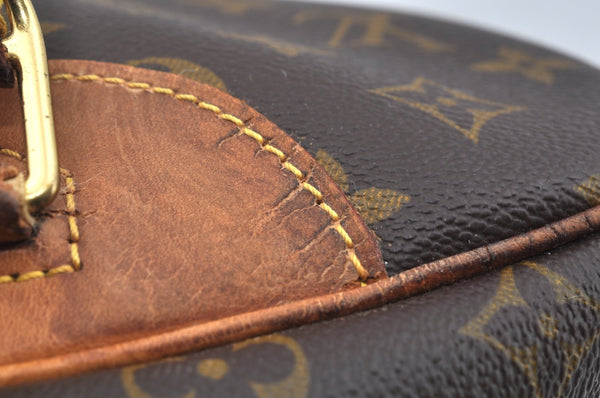 Authentic Louis Vuitton Monogram Deauville Hand Bag M47270 LV Junk 2914J
