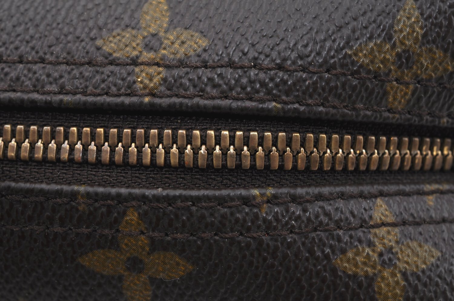 Authentic Louis Vuitton Monogram Deauville Hand Bag M47270 LV Junk 2914J