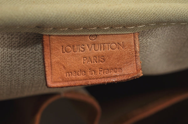 Authentic Louis Vuitton Monogram Deauville Hand Bag M47270 LV Junk 2914J