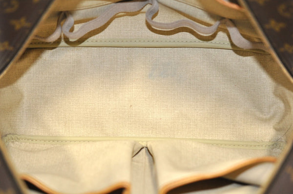 Authentic Louis Vuitton Monogram Deauville Hand Bag M47270 LV Junk 2914J