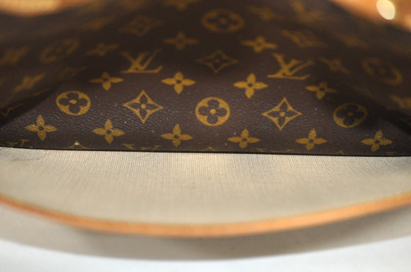 Authentic Louis Vuitton Monogram Deauville Hand Bag M47270 LV Junk 2914J