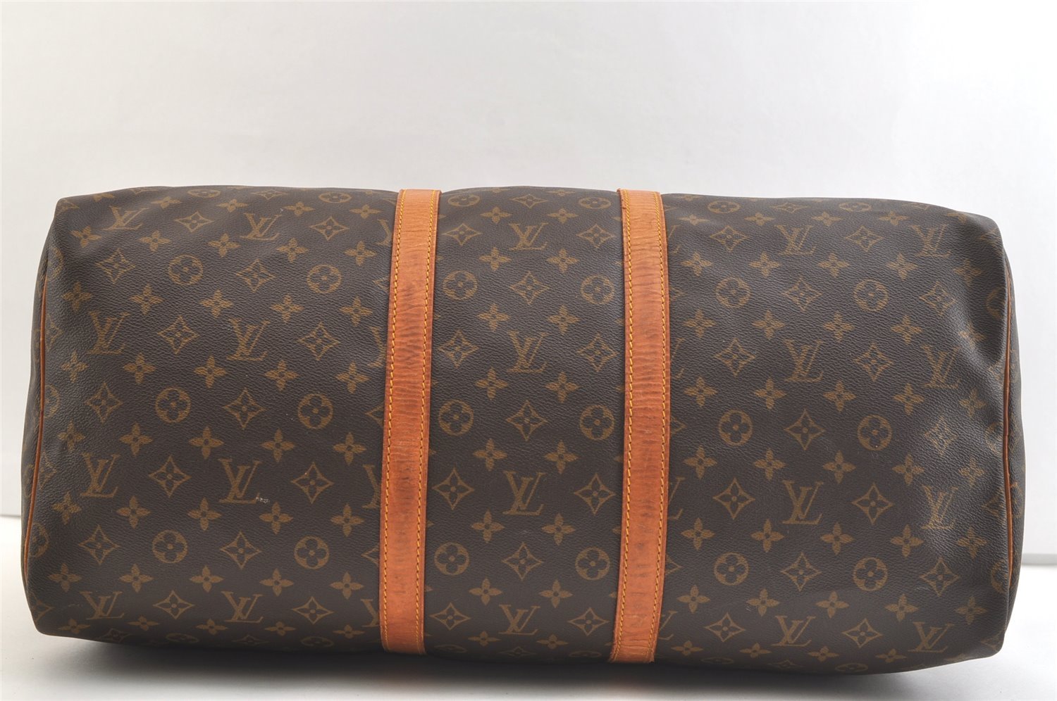 Authentic Louis Vuitton Monogram Keepall 55 Travel Boston Bag M41424 LV 2915K