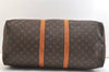 Authentic Louis Vuitton Monogram Keepall 55 Travel Boston Bag M41424 LV 2915K