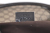Authentic GUCCI Vintage Shoulder Tote Bag GG PVC Enamel 197953 Brown 2916K