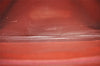 Authentic Cartier Must de Cartier Clutch Hand Bag Leather Bordeaux Red 2917I