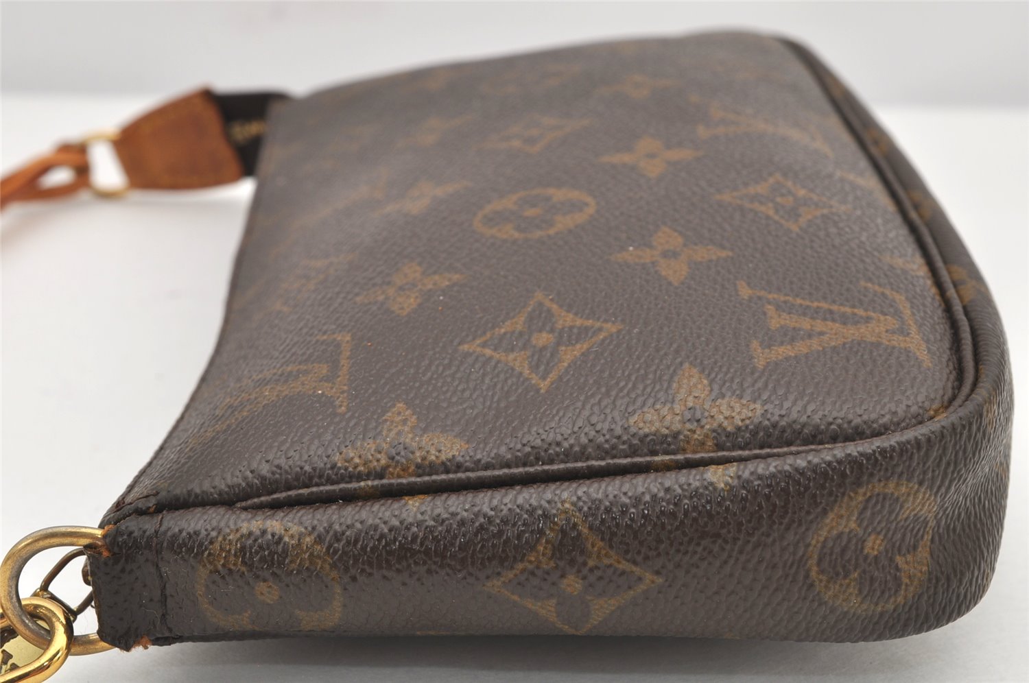 Authentic Louis Vuitton Monogram Pochette Accessoires Pouch M51980 LV 2918K