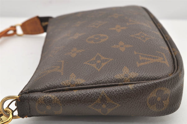 Authentic Louis Vuitton Monogram Pochette Accessoires Pouch M51980 LV 2918K