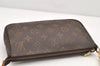 Authentic Louis Vuitton Monogram Pochette Accessoires Pouch M51980 LV 2918K