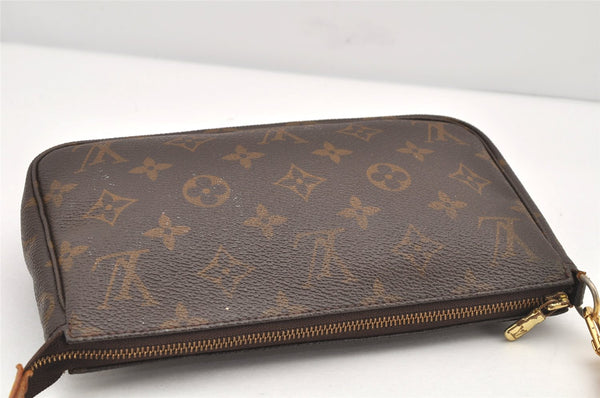 Authentic Louis Vuitton Monogram Pochette Accessoires Pouch M51980 LV 2918K
