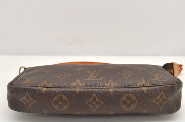 Authentic Louis Vuitton Monogram Pochette Accessoires Pouch M51980 LV 2918K