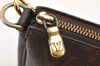 Authentic Louis Vuitton Monogram Pochette Accessoires Pouch M51980 LV 2918K