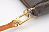Authentic Louis Vuitton Monogram Pochette Accessoires Pouch M51980 LV 2918K