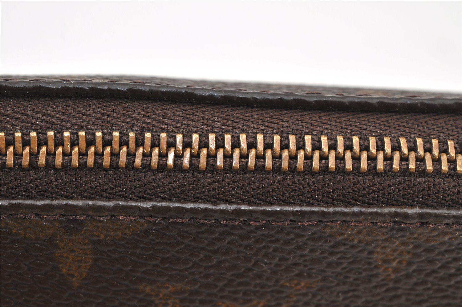 Authentic Louis Vuitton Monogram Pochette Accessoires Pouch M51980 LV 2918K