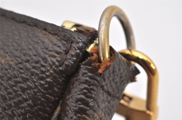 Authentic Louis Vuitton Monogram Pochette Accessoires Pouch M51980 LV 2918K