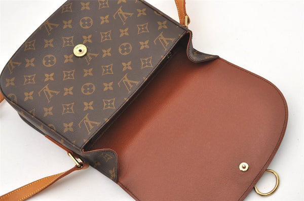 Authentic Louis Vuitton Monogram Saint Cloud GM M51242 Shoulder Cross Bag 2919J