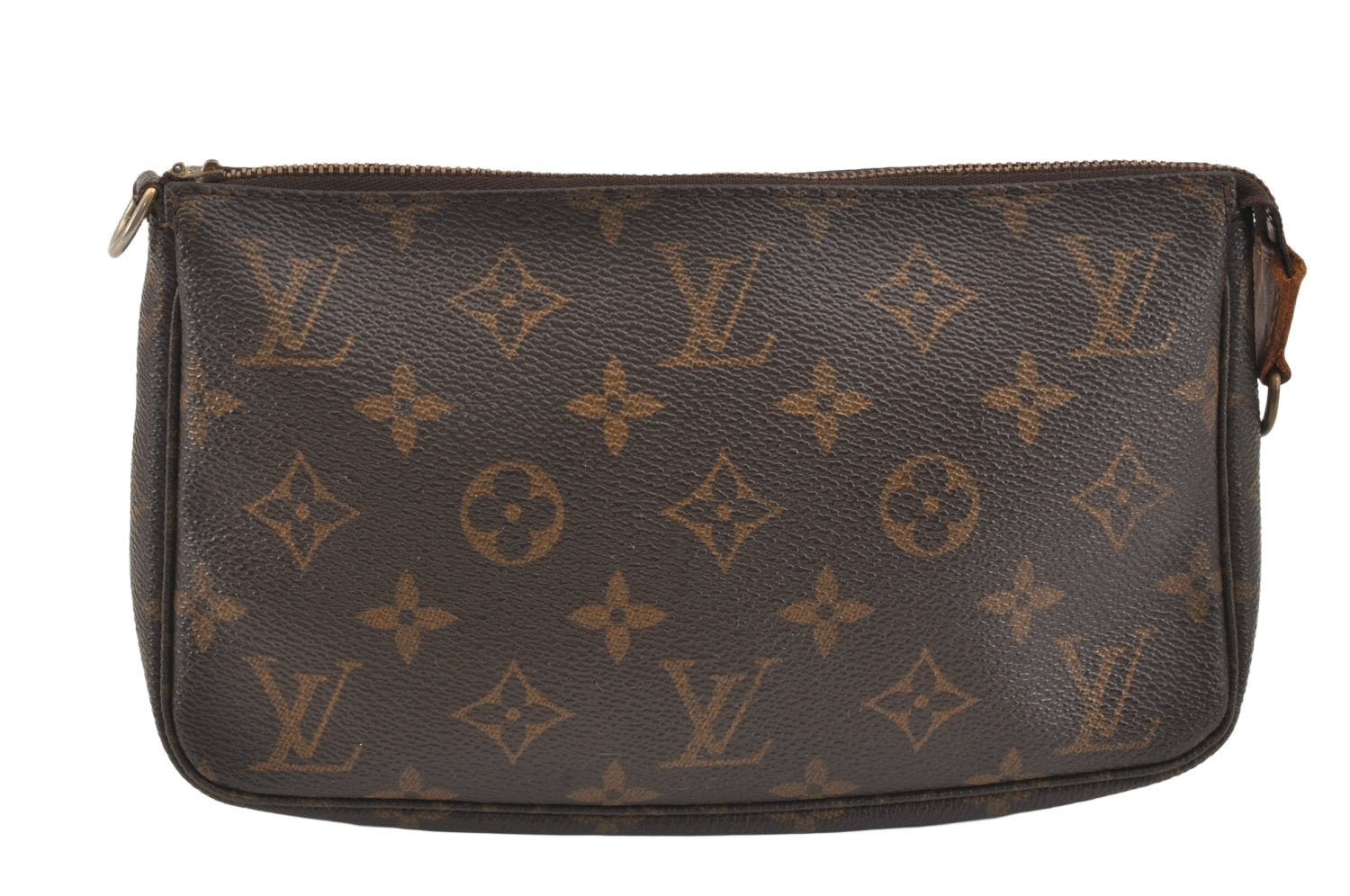 Authentic Louis Vuitton Monogram Pochette Accessoires Pouch M51980 LV Junk 2919K