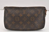 Authentic Louis Vuitton Monogram Pochette Accessoires Pouch M51980 LV Junk 2919K