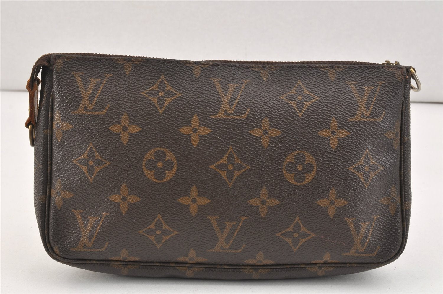 Authentic Louis Vuitton Monogram Pochette Accessoires Pouch M51980 LV Junk 2919K