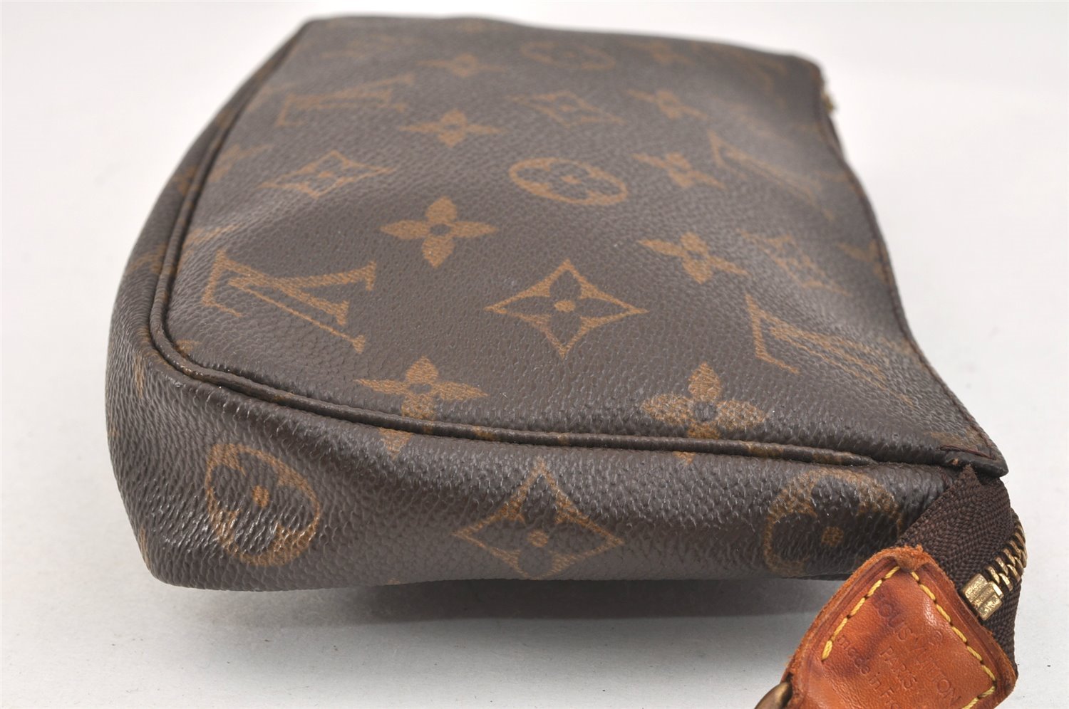 Authentic Louis Vuitton Monogram Pochette Accessoires Pouch M51980 LV Junk 2919K