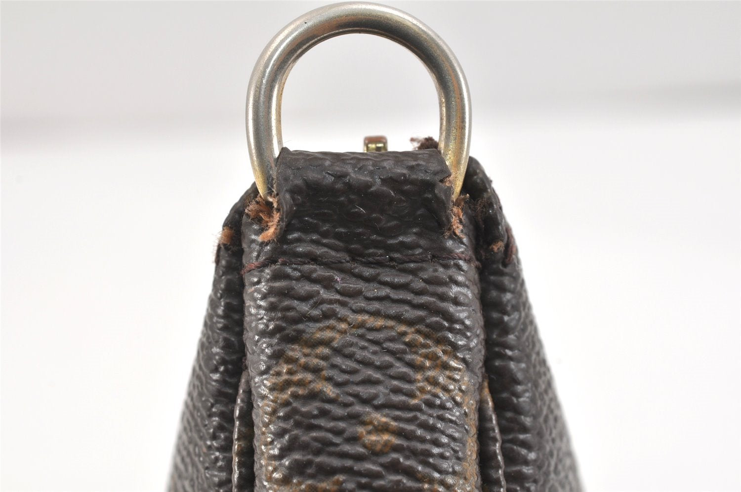 Authentic Louis Vuitton Monogram Pochette Accessoires Pouch M51980 LV Junk 2919K