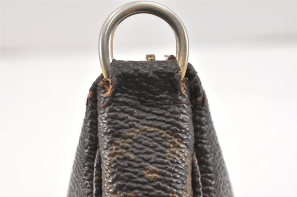 Authentic Louis Vuitton Monogram Pochette Accessoires Pouch M51980 LV Junk 2919K