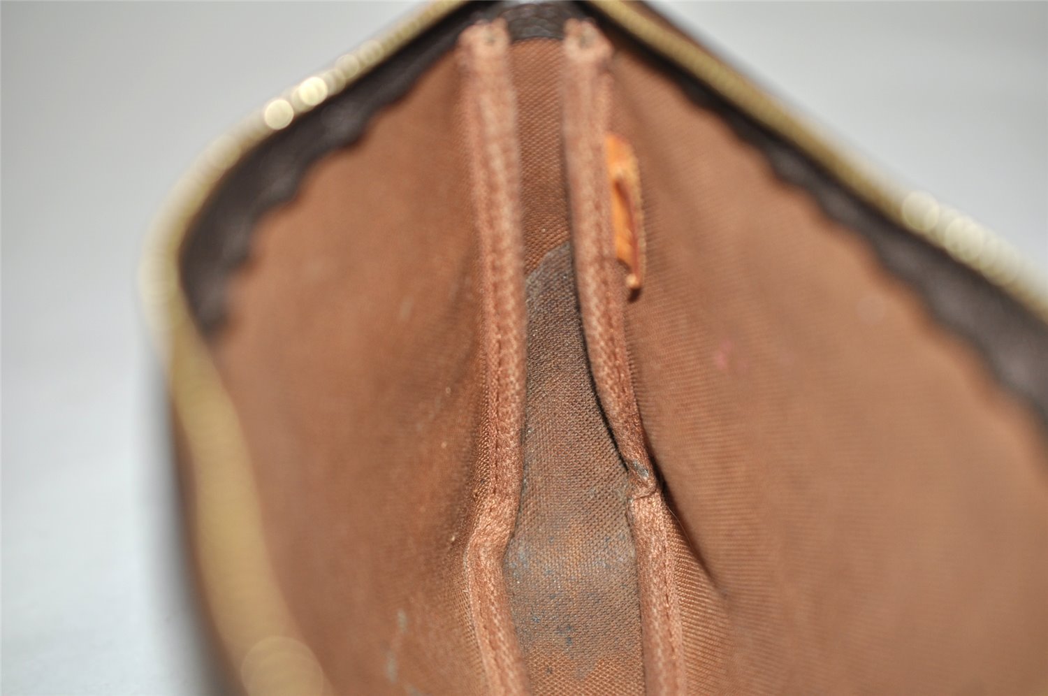 Authentic Louis Vuitton Monogram Pochette Accessoires Pouch M51980 LV Junk 2919K