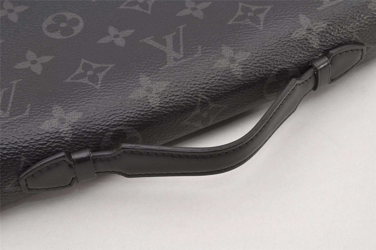 Authentic Louis Vuitton Monogram Eclipse Zippy XL Wallet M61698 LV 2920K