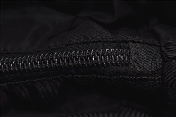 Authentic PRADA Vintage Nylon Tessuto Shoulder Hand Bag Purse Black 2921J