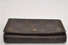 Authentic Louis Vuitton Monogram Porte Monnaie Billets Tresor Wallet Junk 2923K