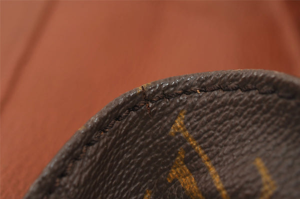 Auth Louis Vuitton Monogram Cartouchiere GM Shoulder Bag Old Model Junk 2924I