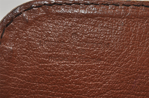 Auth Louis Vuitton Monogram Cartouchiere GM Shoulder Bag Old Model Junk 2924I