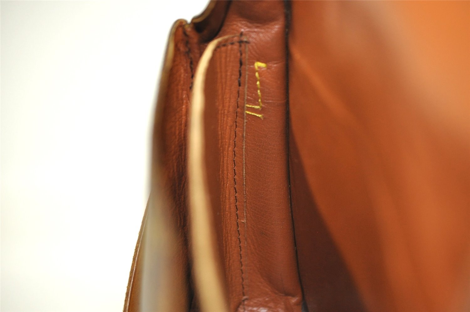 Auth Louis Vuitton Monogram Cartouchiere GM Shoulder Bag Old Model Junk 2924I