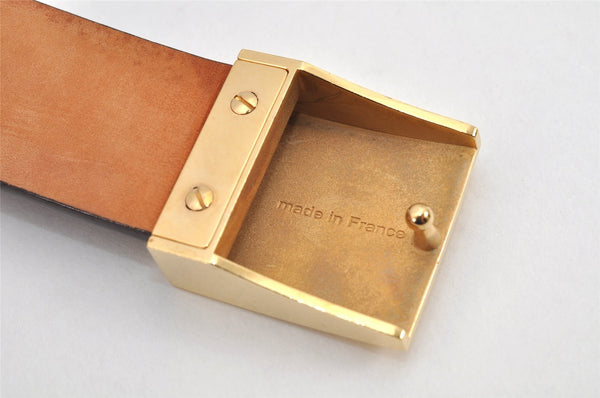 Authentic Louis Vuitton Monogram Ceinture Carre Belt 80cm 31.5" M6800 LV 2924K