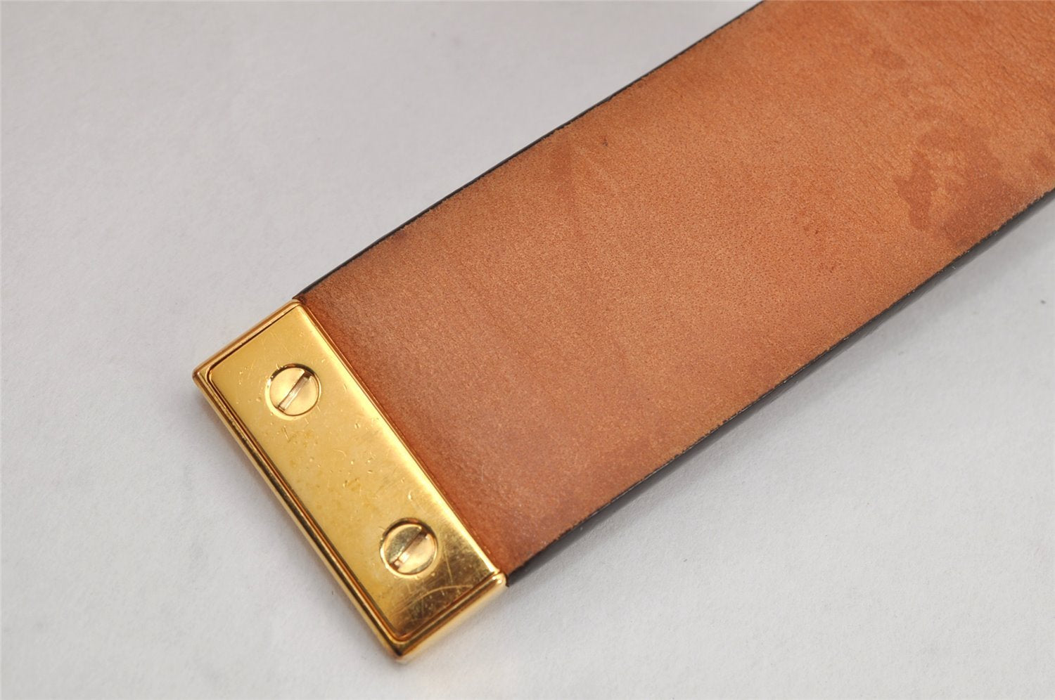 Authentic Louis Vuitton Monogram Ceinture Carre Belt 80cm 31.5