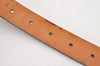 Authentic Louis Vuitton Monogram Ceinture Carre Belt 80cm 31.5" M6800 LV 2924K