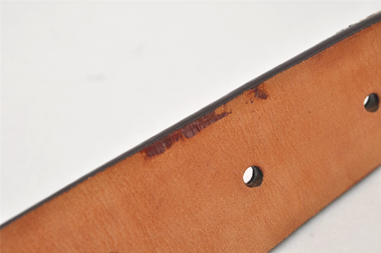 Authentic Louis Vuitton Monogram Ceinture Carre Belt 80cm 31.5