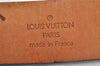 Authentic Louis Vuitton Monogram Ceinture Carre Belt 80cm 31.5" M6800 LV 2924K
