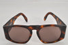 Auth CHANEL Matelasse Sunglasses Tortoise Shell 01450 Plastic Brown Junk 2925K