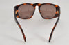 Auth CHANEL Matelasse Sunglasses Tortoise Shell 01450 Plastic Brown Junk 2925K