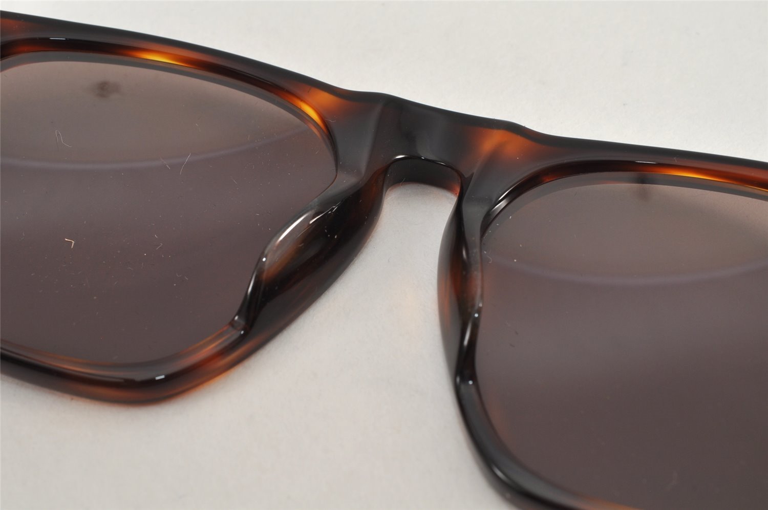 Auth CHANEL Matelasse Sunglasses Tortoise Shell 01450 Plastic Brown Junk 2925K