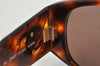 Auth CHANEL Matelasse Sunglasses Tortoise Shell 01450 Plastic Brown Junk 2925K