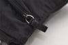 Authentic PRADA Vintage Nylon Tessuto Leather Shoulder Tote Bag Black 2926J