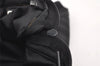 Authentic PRADA Vintage Nylon Tessuto Leather Shoulder Tote Bag Black 2926J