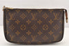 Authentic Louis Vuitton Monogram Pochette Accessoires Pouch M51980 LV 2926K